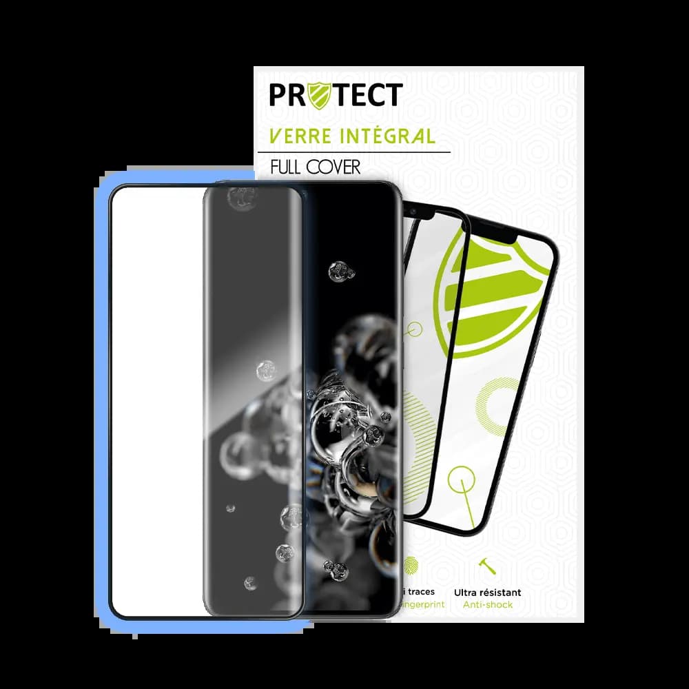 Verre trempé intégral 5D 9H – protection écran Samsung Galaxy S20 Ultra – PROTECT Noir - Vue 2