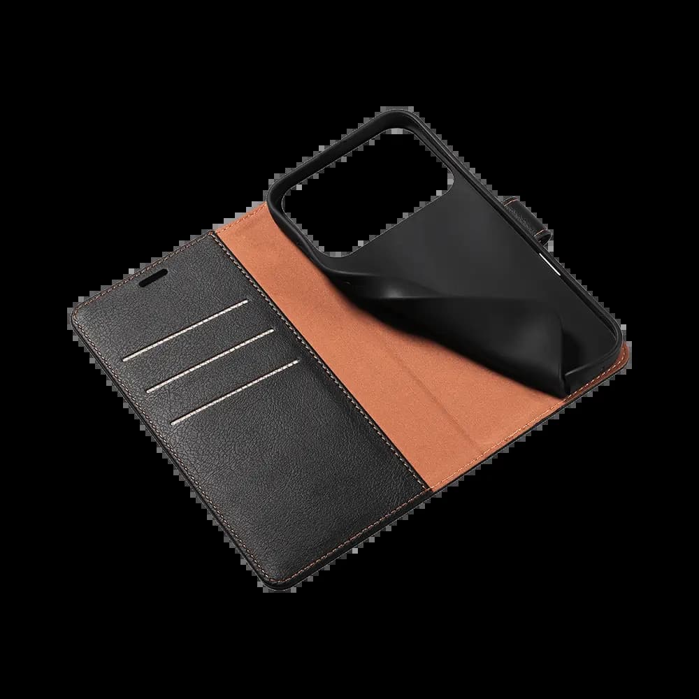 Housse folio anti-RFID iPhone 17 Pro – PROTECT IP011 Noir - Vue 4