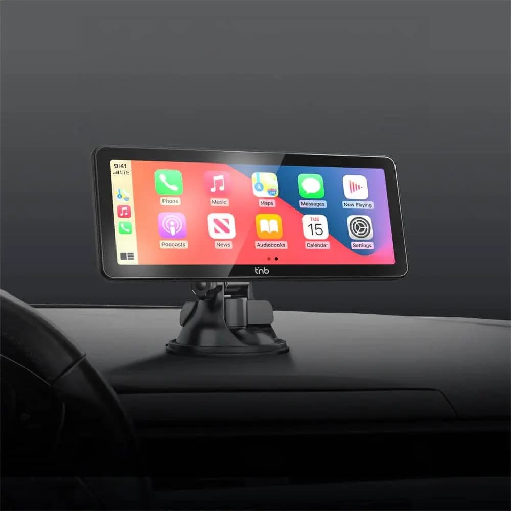 Écran voiture sans fil 8.1" Apple CarPlay et Android Auto T'nb SLIMDRIVE - Vue 3