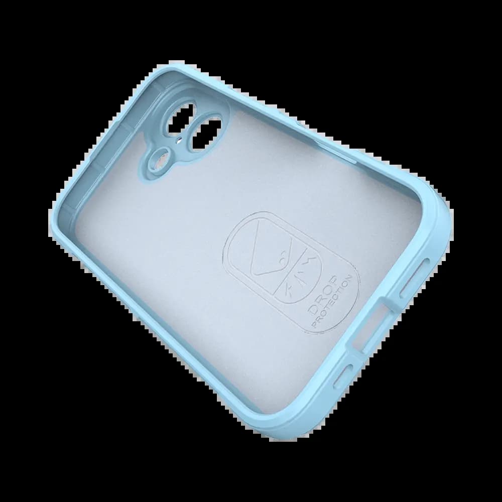 Coque de protection iPhone 16 antichoc renforcée – PROTECT IX008 Bleu Clair - Vue 4