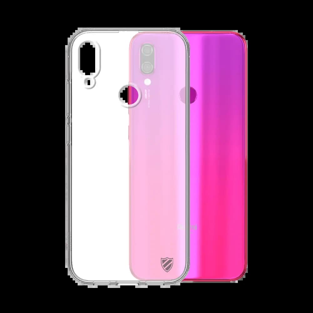 Coque Silicone PROTECT pour Xiaomi Redmi Note 7/Redmi Note 7 Pro Transparent