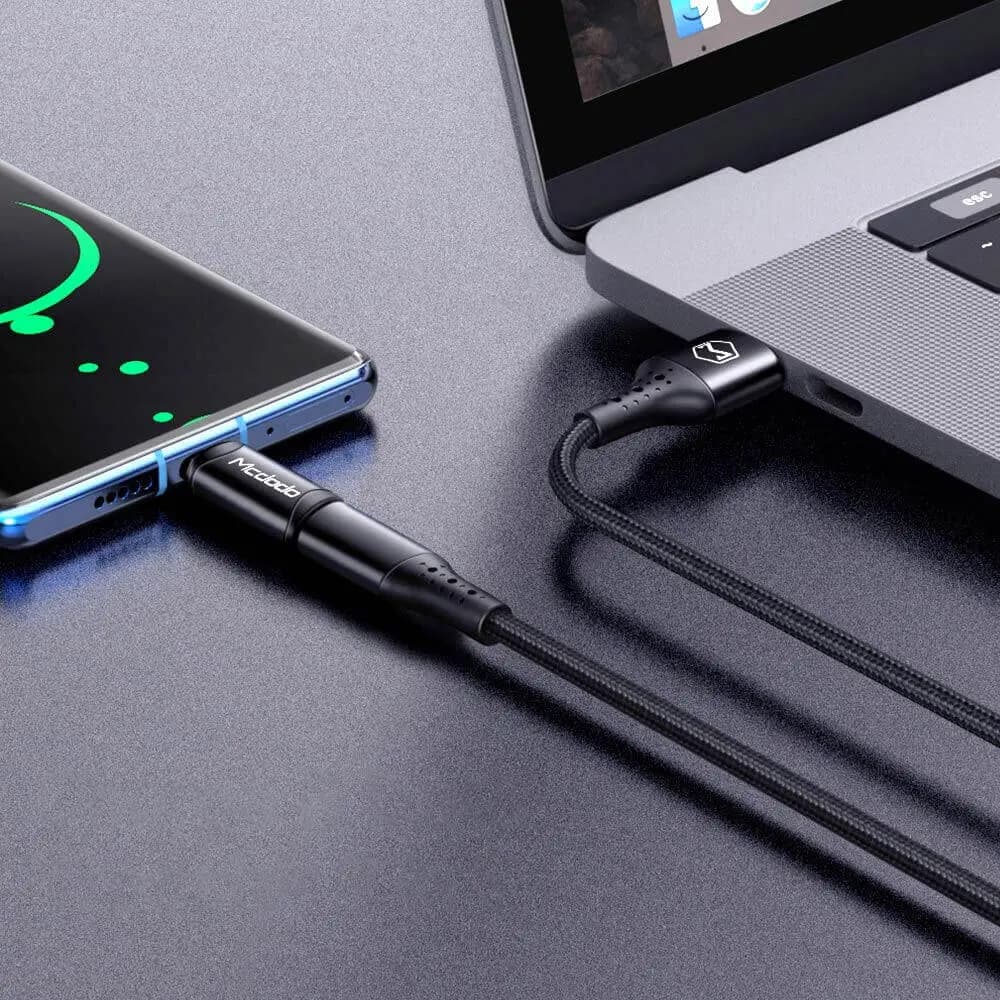 Adaptateur OTG Lightning femelle vers USB-C Mcdodo OT-7700  Noir - Vue 3