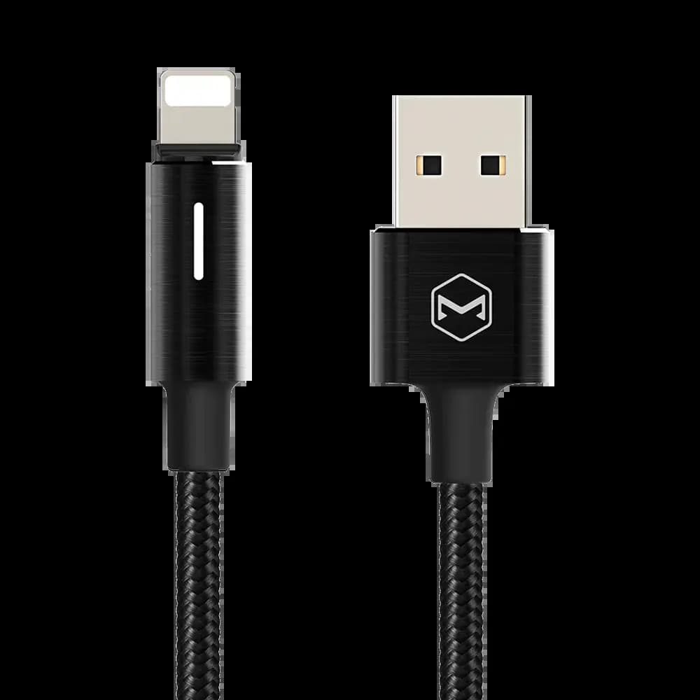Câble Data USB vers Lightning Mcdodo (1,2m) Noir - Vue 6