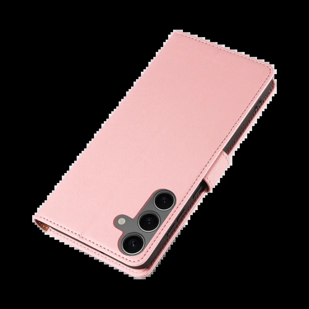 Housse folio anti-RFID Samsung Galaxy S24 FE – PROTECT IP011 Rose - Vue 6