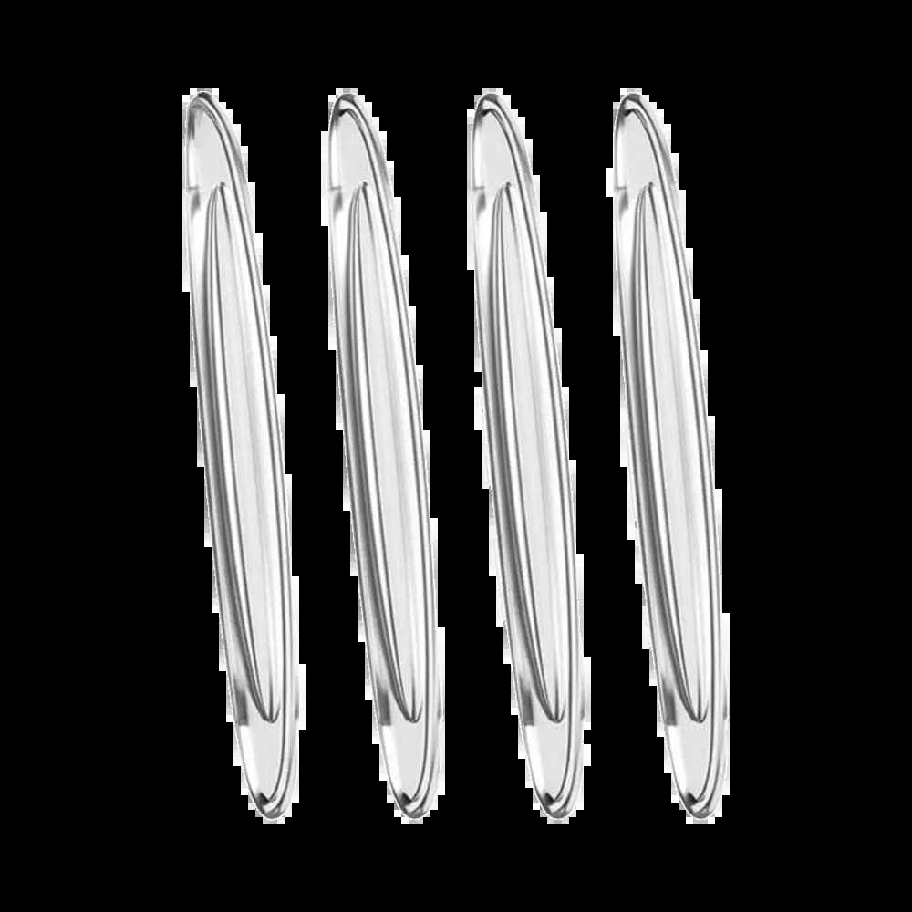 Protections de portière de voiture anti-choc Baseus Airbag Bumper Strip (x4) - Transparent