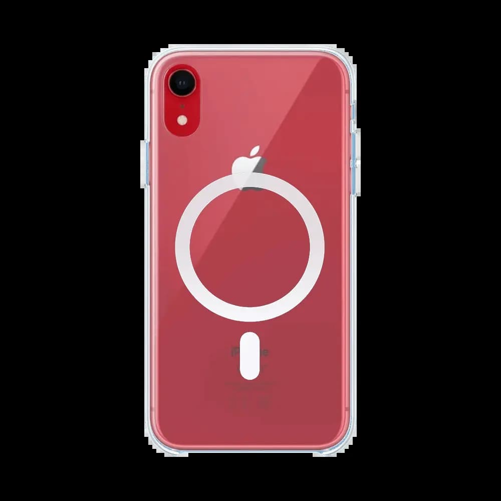 Coque transparente silicone MagSafe – iPhone XR  - Vue 2