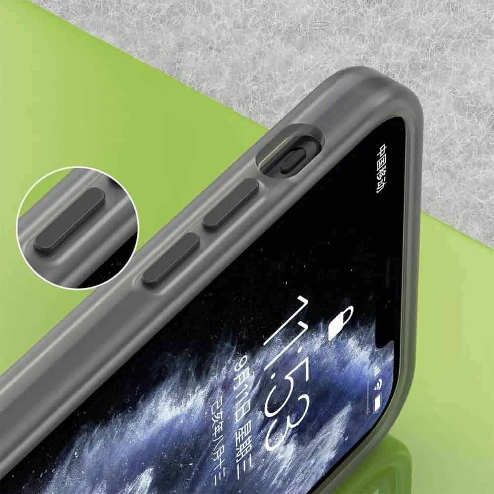 Coque MagSafe bi-matière – iPhone 11 Pro – PROTECT MF-006 Noir - Vue 3