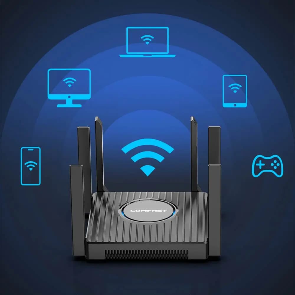 Routeur WiFi 6 AX3000 haut débit – Comfast CF-WR635AX - Vue 2