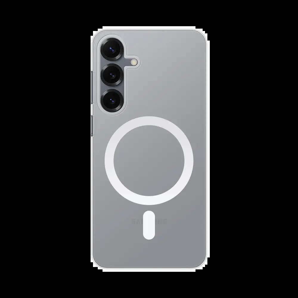 Coque transparente silicone MagSafe – Samsung Galaxy S25+  - Vue 2