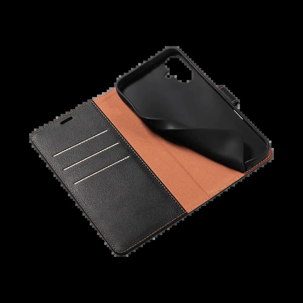 Housse folio anti-RFID iPhone 17 – PROTECT IP011 Noir - Vue 4
