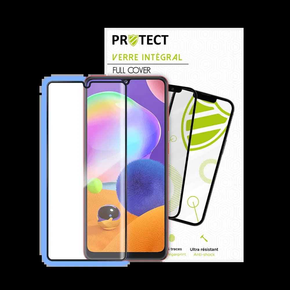 Verre trempé intégral 5D 9H – protection écran Samsung Galaxy A31 – PROTECT Noir - Vue 24