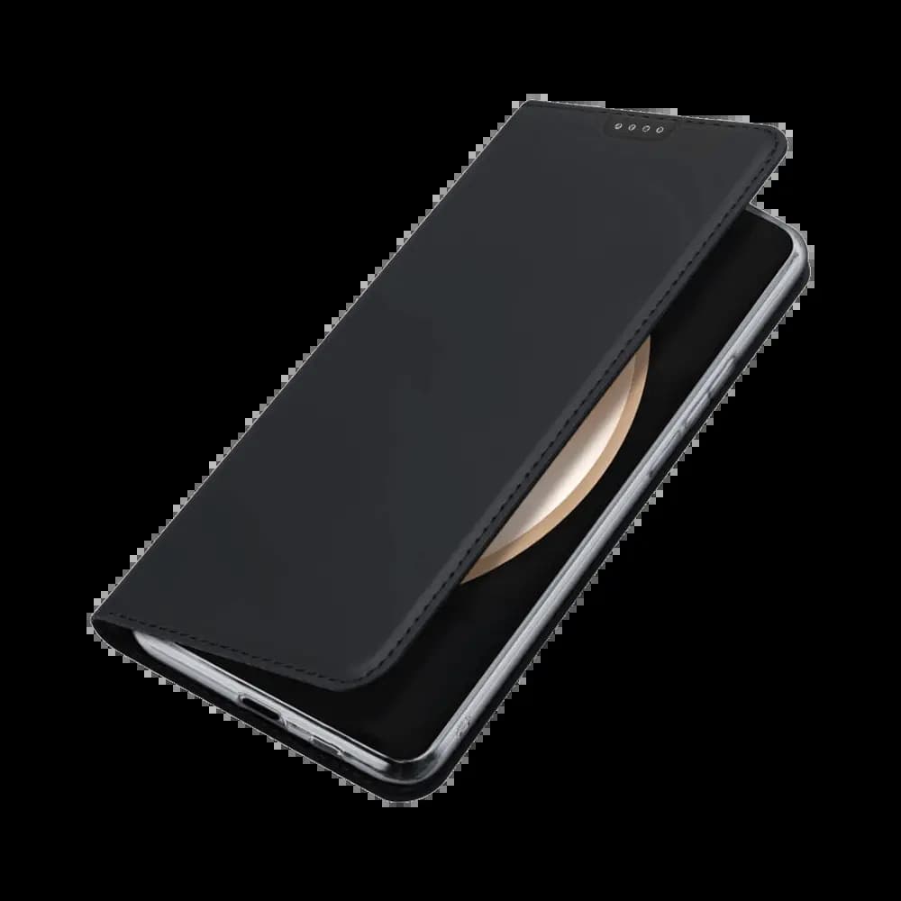 Housse folio Samsung Galaxy S25 FE porte-carte – Dux Ducis Skin Pro Noir - Vue 3