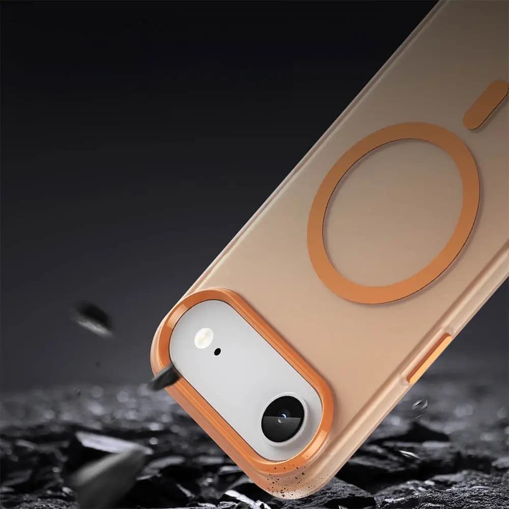 Coque MagSafe bi-matière – iPhone Air – PROTECT MF-006 Orange - Vue 4