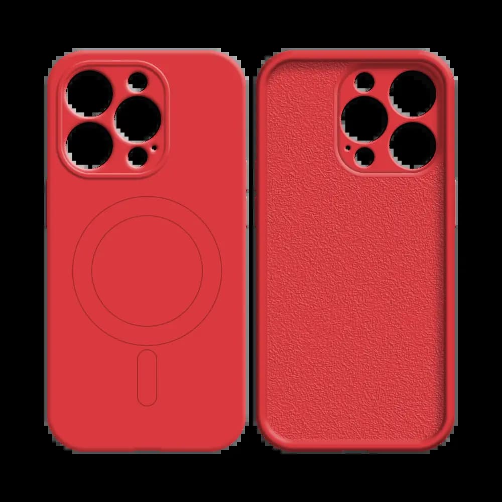 Coque de Protection PROTECT pour Apple iPhone 16 Pro Max MagSafe Rouge - Vue 2