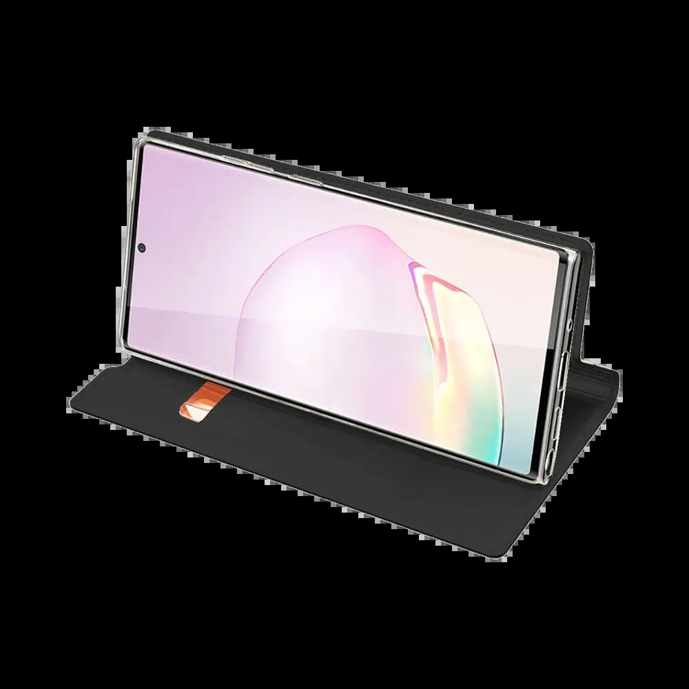 Housse folio Samsung Galaxy Note 20 Ultra porte-carte – Dux Ducis Skin Pro Noir - Vue 4