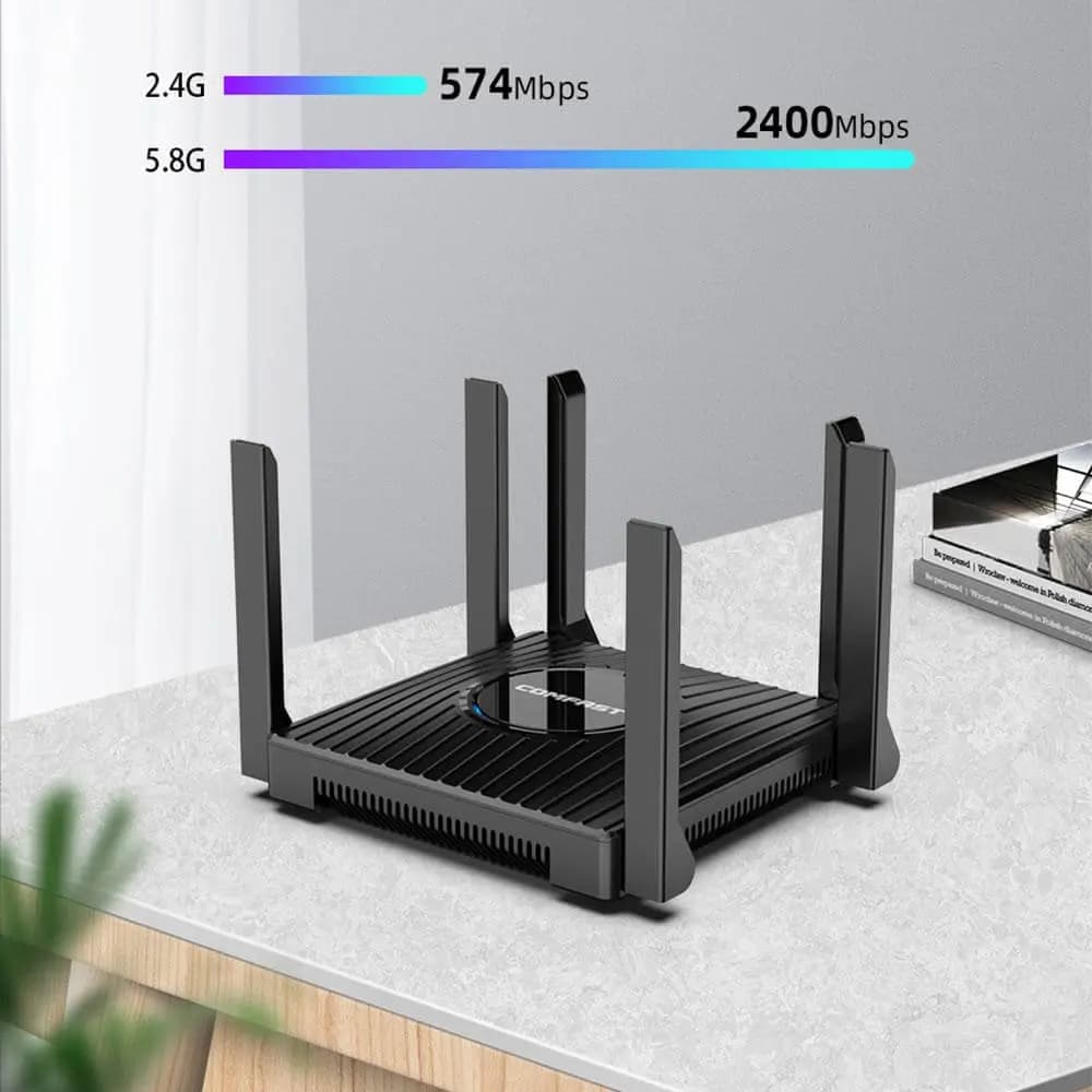 Routeur WiFi 6 AX3000 haut débit – Comfast CF-WR635AX - Vue 3