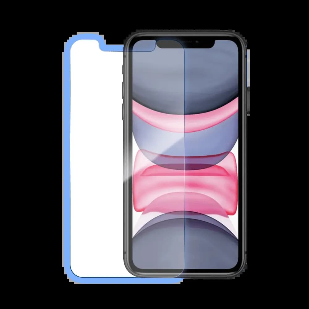 Verre trempé 9H – protection écran iPhone 11 / XR – PROTECT Transparent