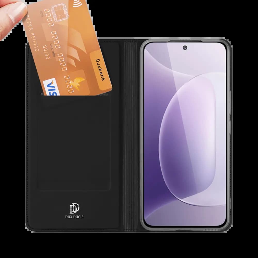 Housse folio Honor 300 porte-carte – Dux Ducis Skin Pro Noir - Vue 2