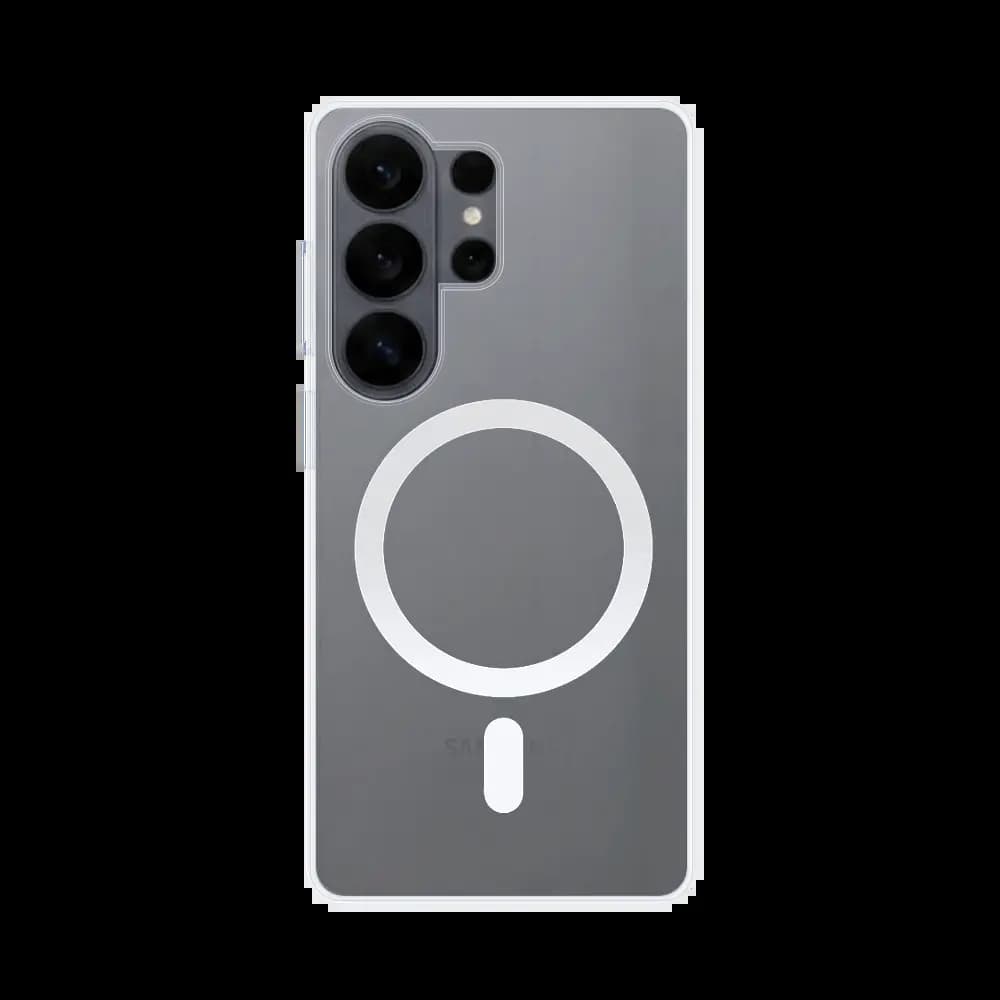 Coque transparente silicone MagSafe – Samsung Galaxy S26 Ultra - Vue 2