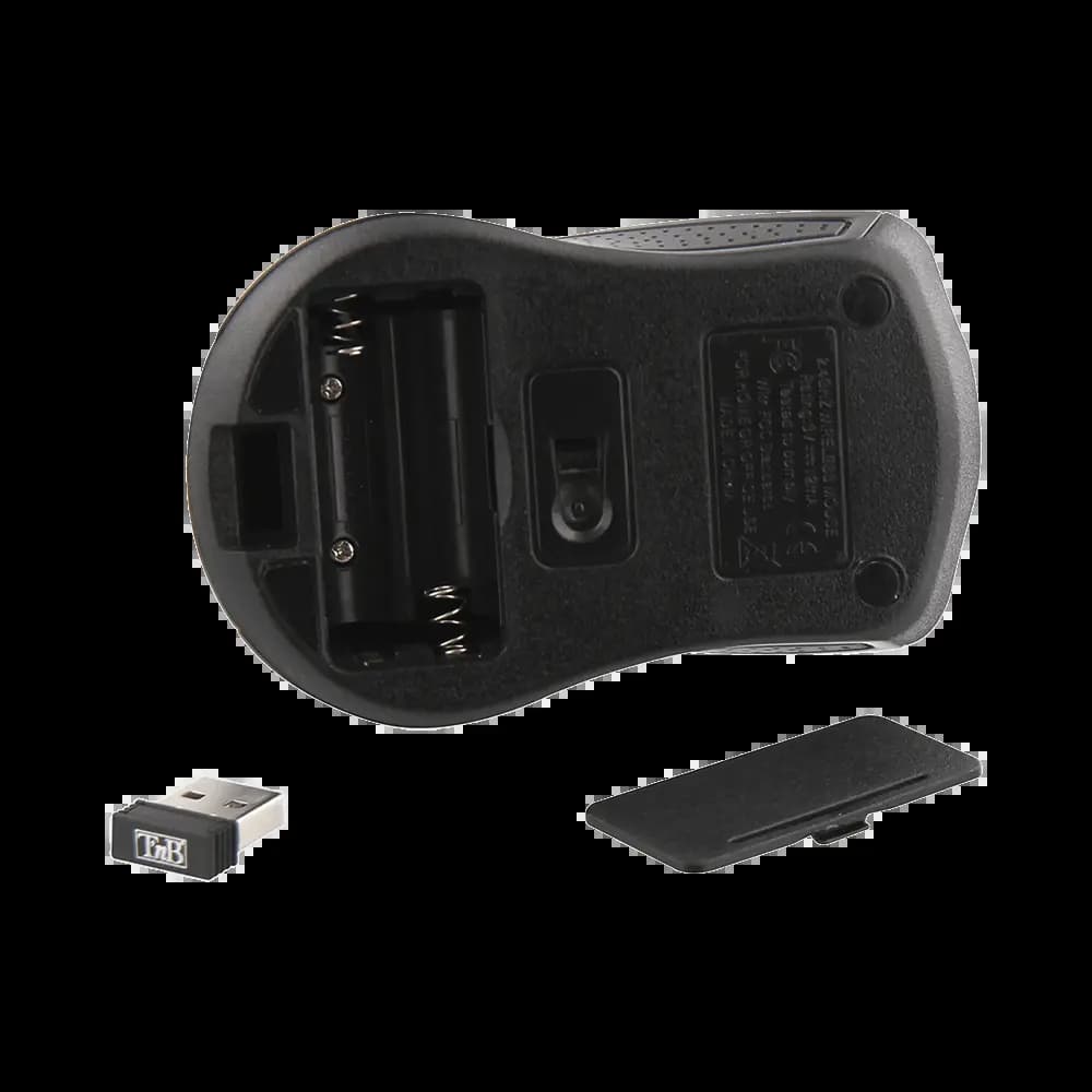 Souris sans fil T'nb Noir - Vue 4