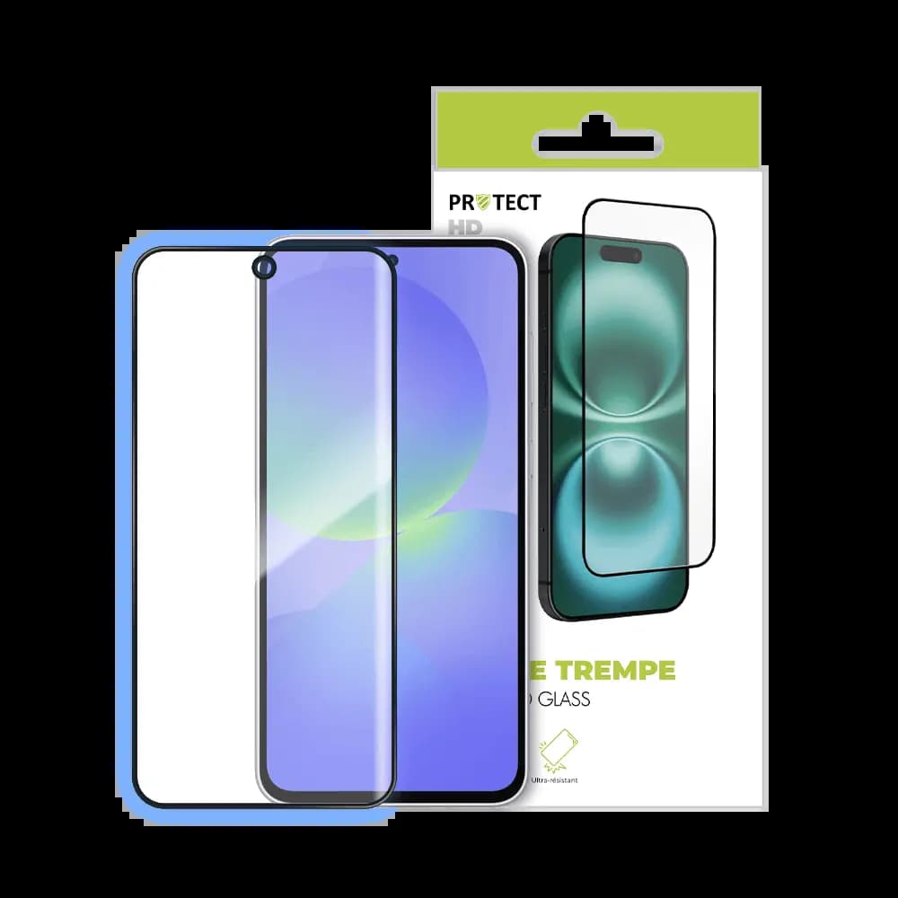 Verre trempé Samsung Galaxy A37 5G - protection écran 9H - PROTECT Transparent - Vue 24