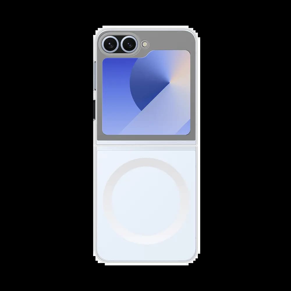 Coque transparente silicone MagSafe – Samsung Galaxy Z Flip 6 5G  - Vue 12