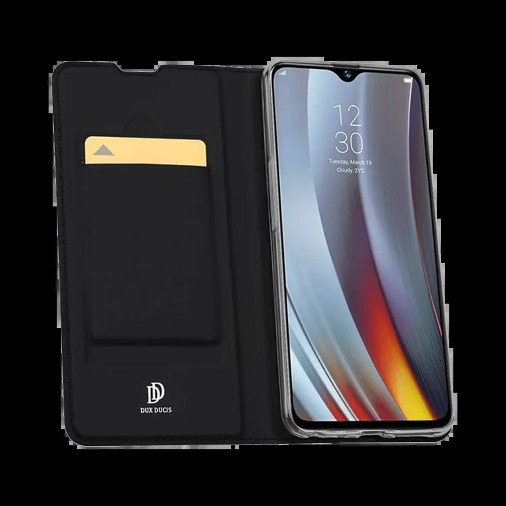 Housse folio OPPO Reno3 Pro porte-carte – Dux Ducis Skin Pro Noir - Vue 2
