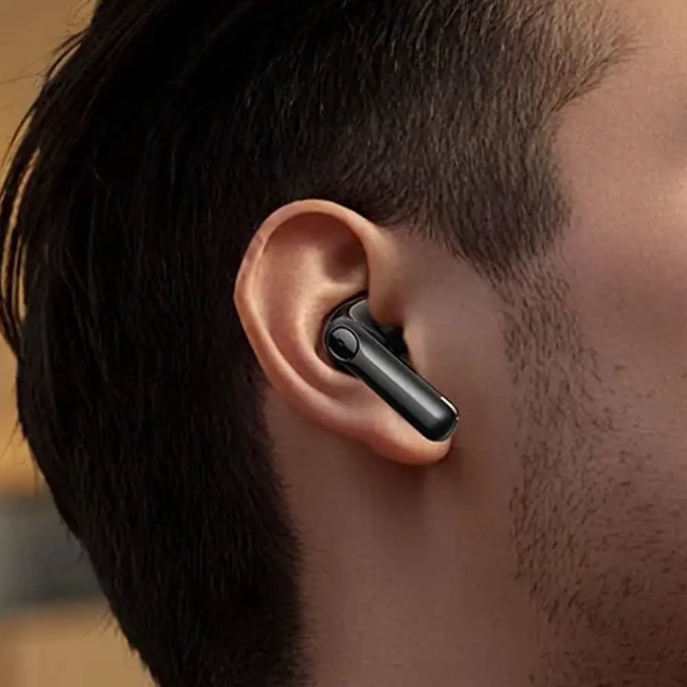 Écouteurs Bluetooth avec réduction de bruit active - JOYROOM JR-FN3 Noir - Vue 2