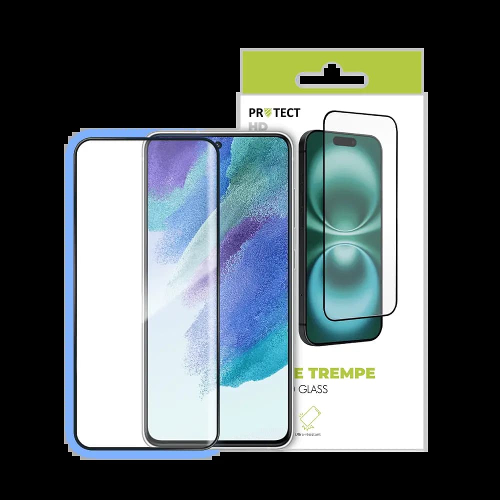 Verre trempé Samsung Galaxy S21 5G - protection écran 9H - PROTECT Transparent - Vue 24