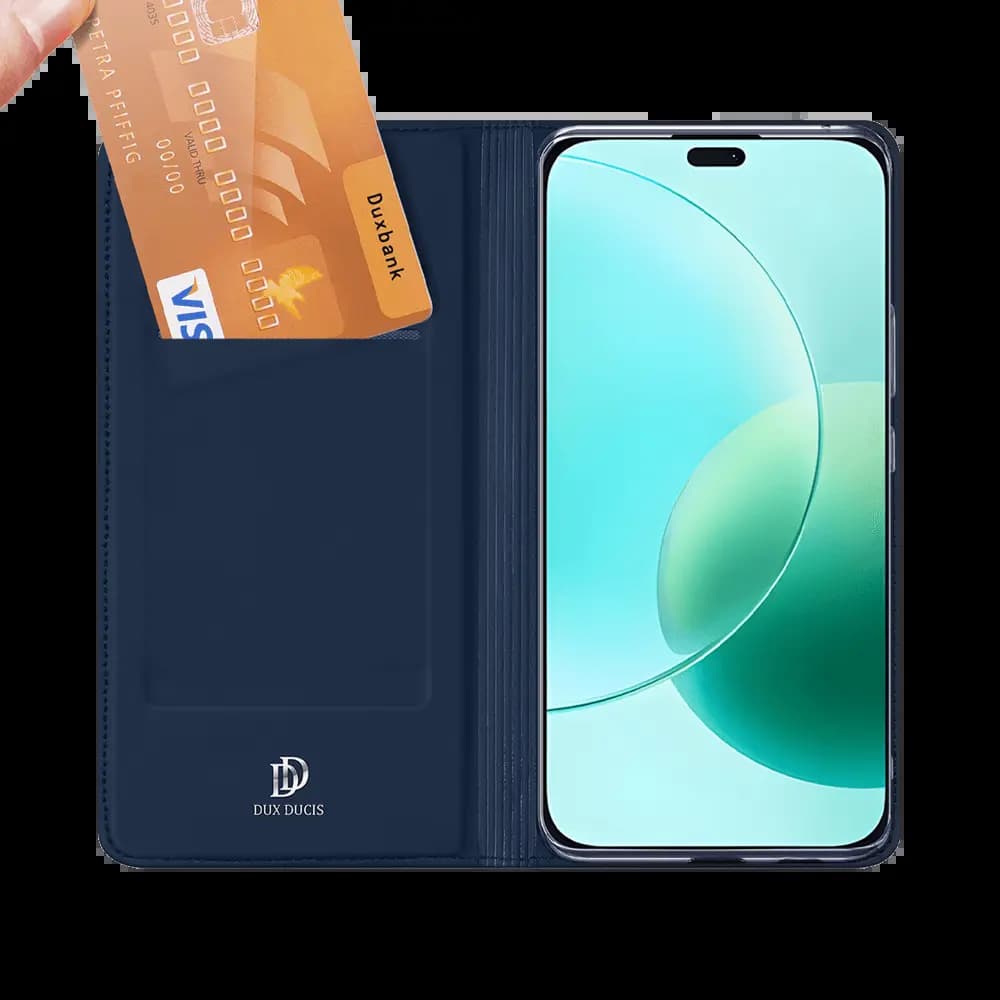 Housse folio Honor 400 Lite porte-carte – Dux Ducis Skin Pro Noir - Vue 2