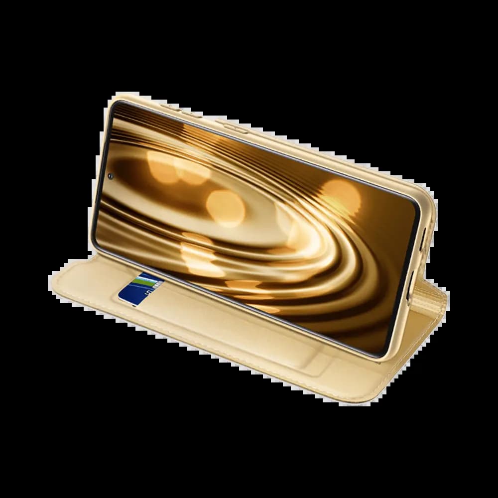 Housse folio Samsung Galaxy S21 Ultra porte-carte – Dux Ducis Skin Pro Noir - Vue 4