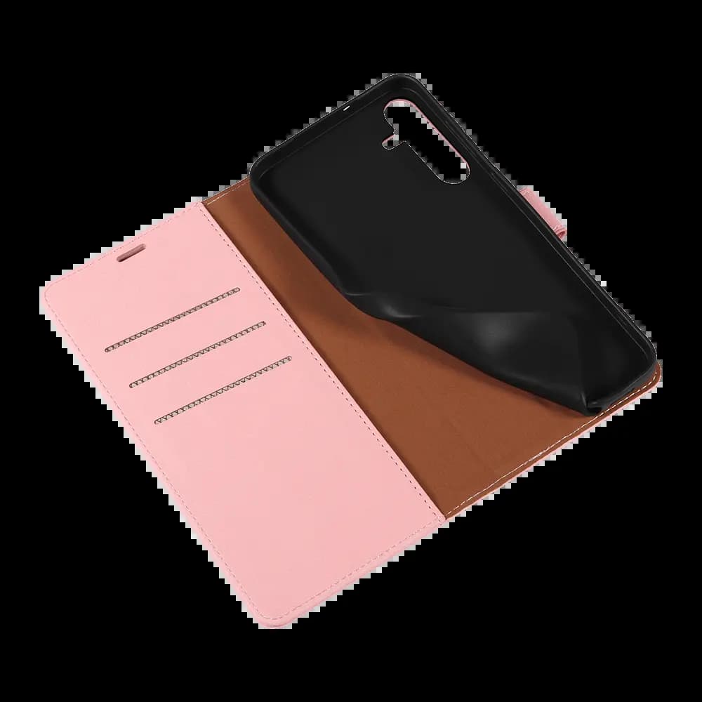 Housse folio anti-RFID Samsung Galaxy S26 – PROTECT IP011 Rose - Vue 4