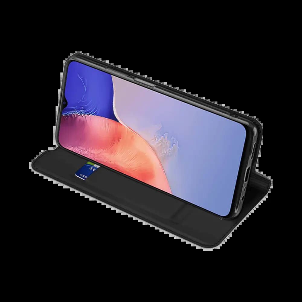 Housse folio Vivo Y01 porte-carte – Dux Ducis Skin Pro Noir - Vue 4