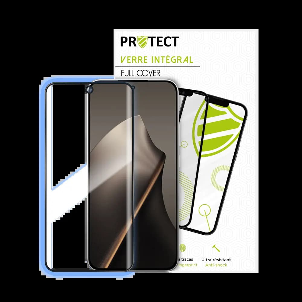 Verre trempé intégral 5D 9H – protection écran Xiaomi 15T– PROTECT Noir - Vue 24