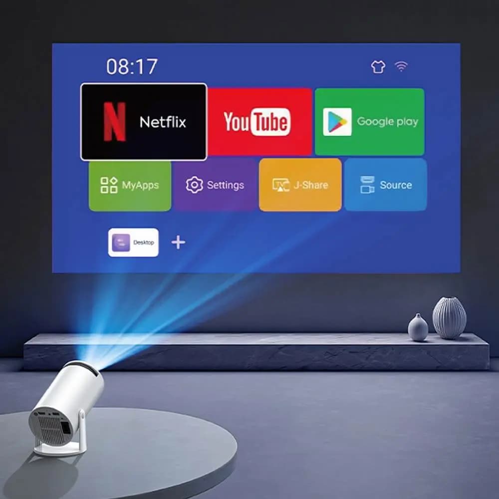 Mini vidéoprojecteur Yesido TV14 Blanc - Vue 2