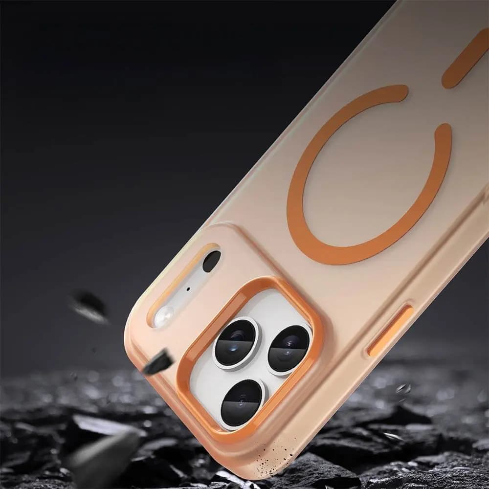 Coque MagSafe bi-matière – iPhone 17 Pro – PROTECT MF-006 Orange - Vue 32