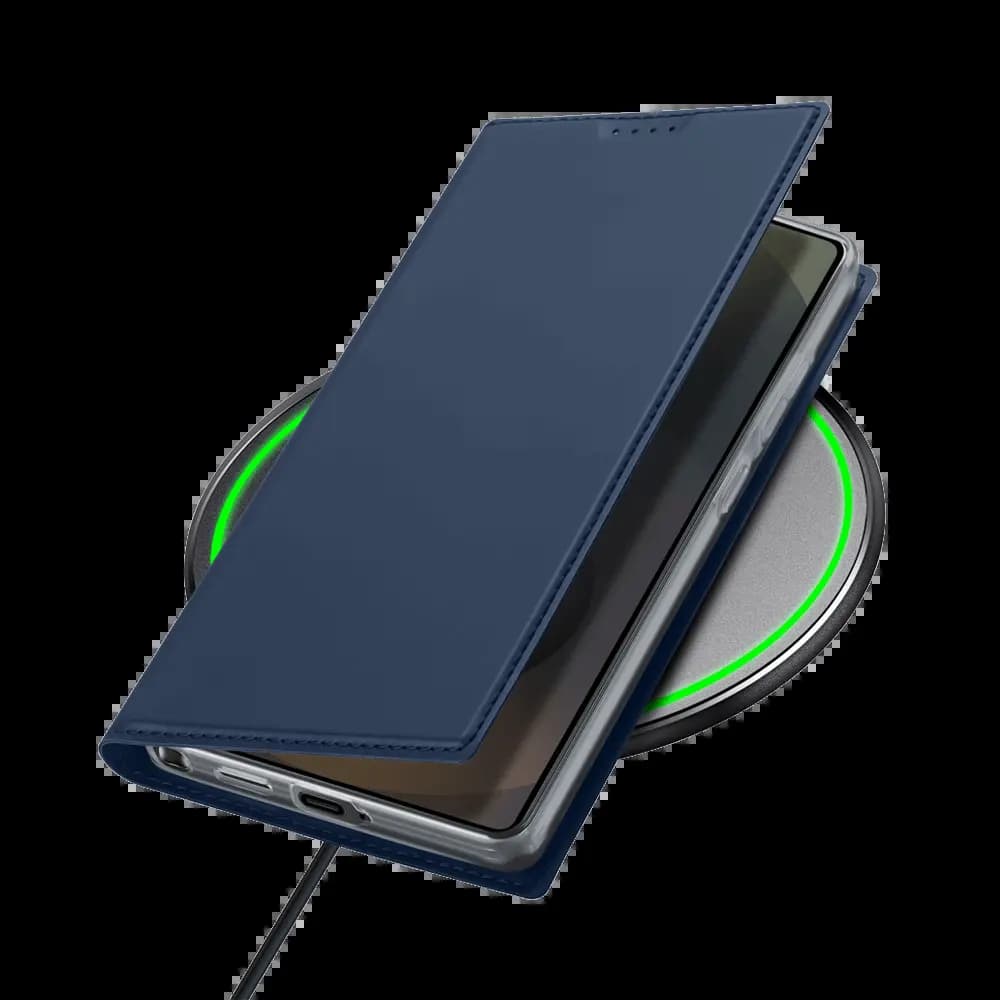 Housse folio Samsung Galaxy S26 Ultra porte-carte – Dux Ducis Skin Pro Noir - Vue 3