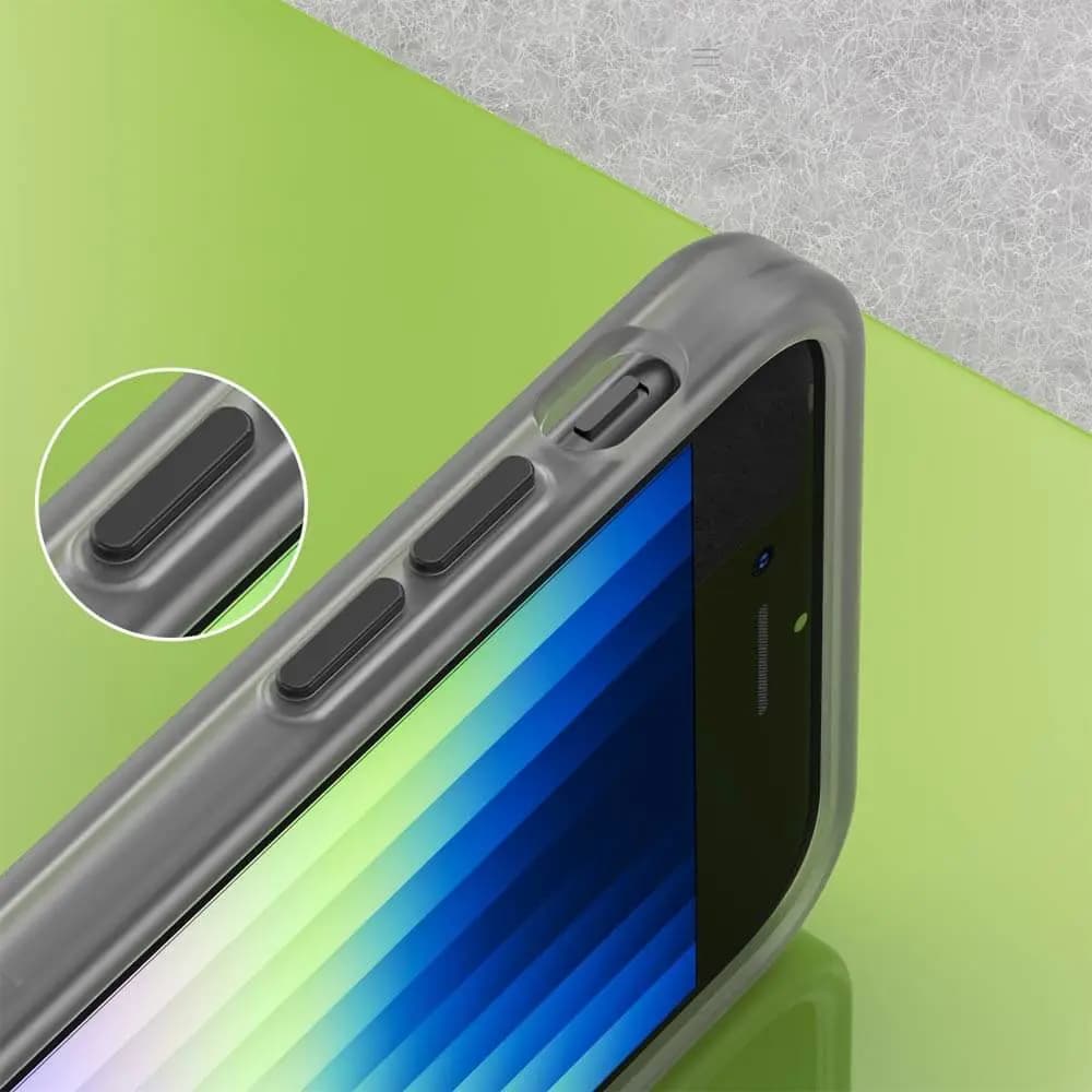 Coque MagSafe bi-matière – compatible iPhone 7 / 8 / SE (2nd & 3e Gen) – PROTECT MF-006 Noir - Vue 3