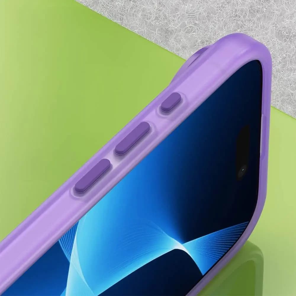 Coque MagSafe bi-matière – iPhone Air – PROTECT MF-006 Violet Foncé - Vue 3