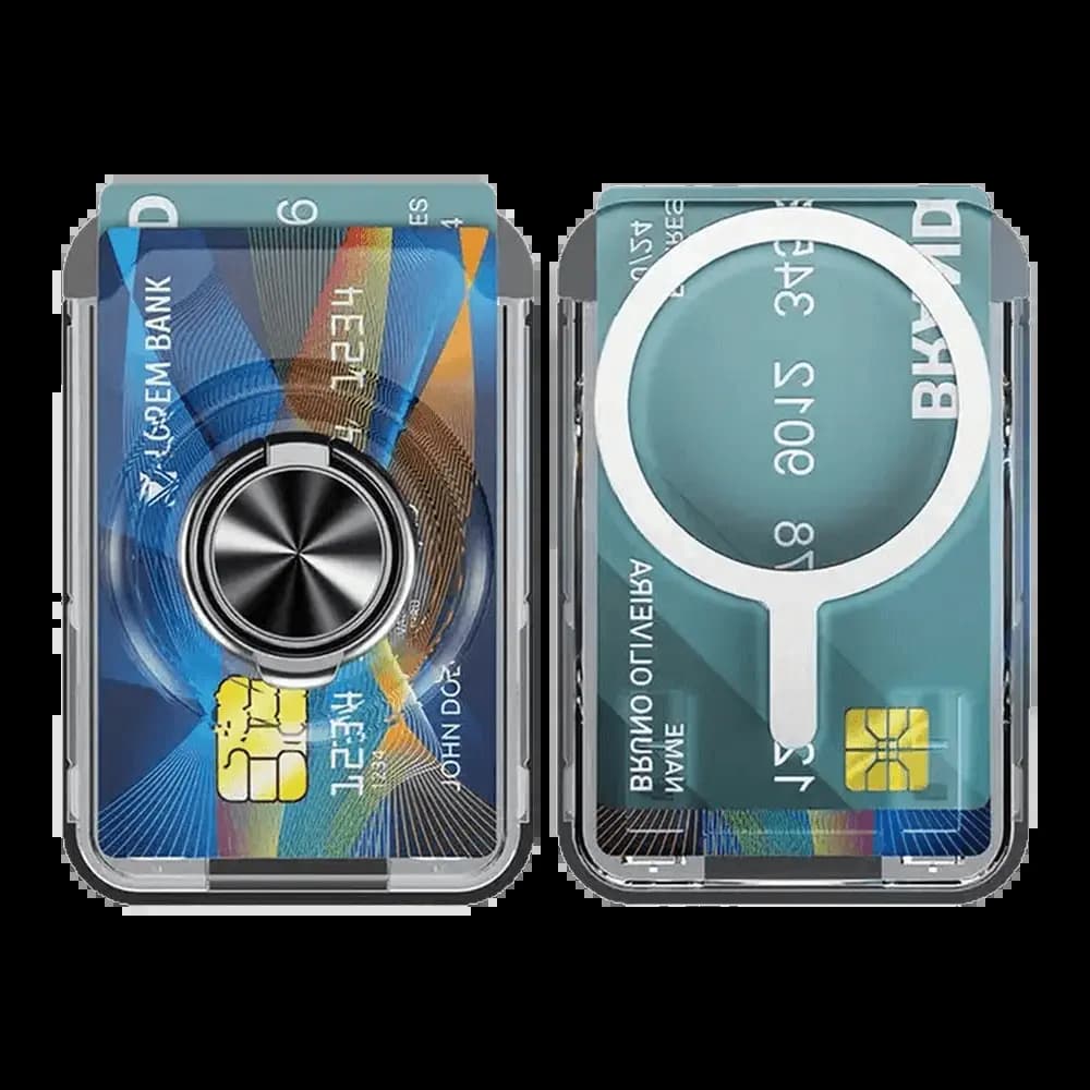 Porte-Cartes MagSafe avec Support Anneau Transparent - Vue 2