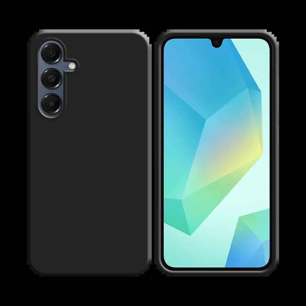 Coque silicone Samsung Galaxy A16 - Noir