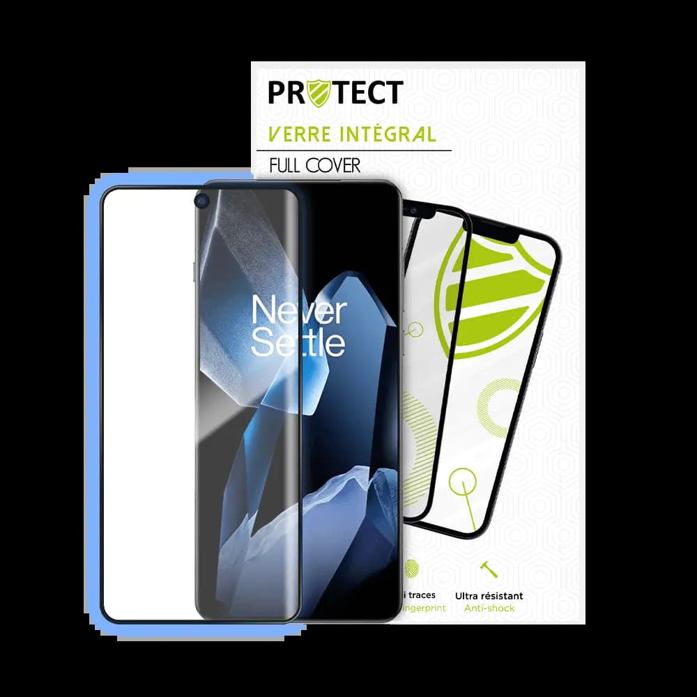 Verre trempé intégral 5D 9H – protection écran OnePlus 13 5G – PROTECT Noir - Vue 2