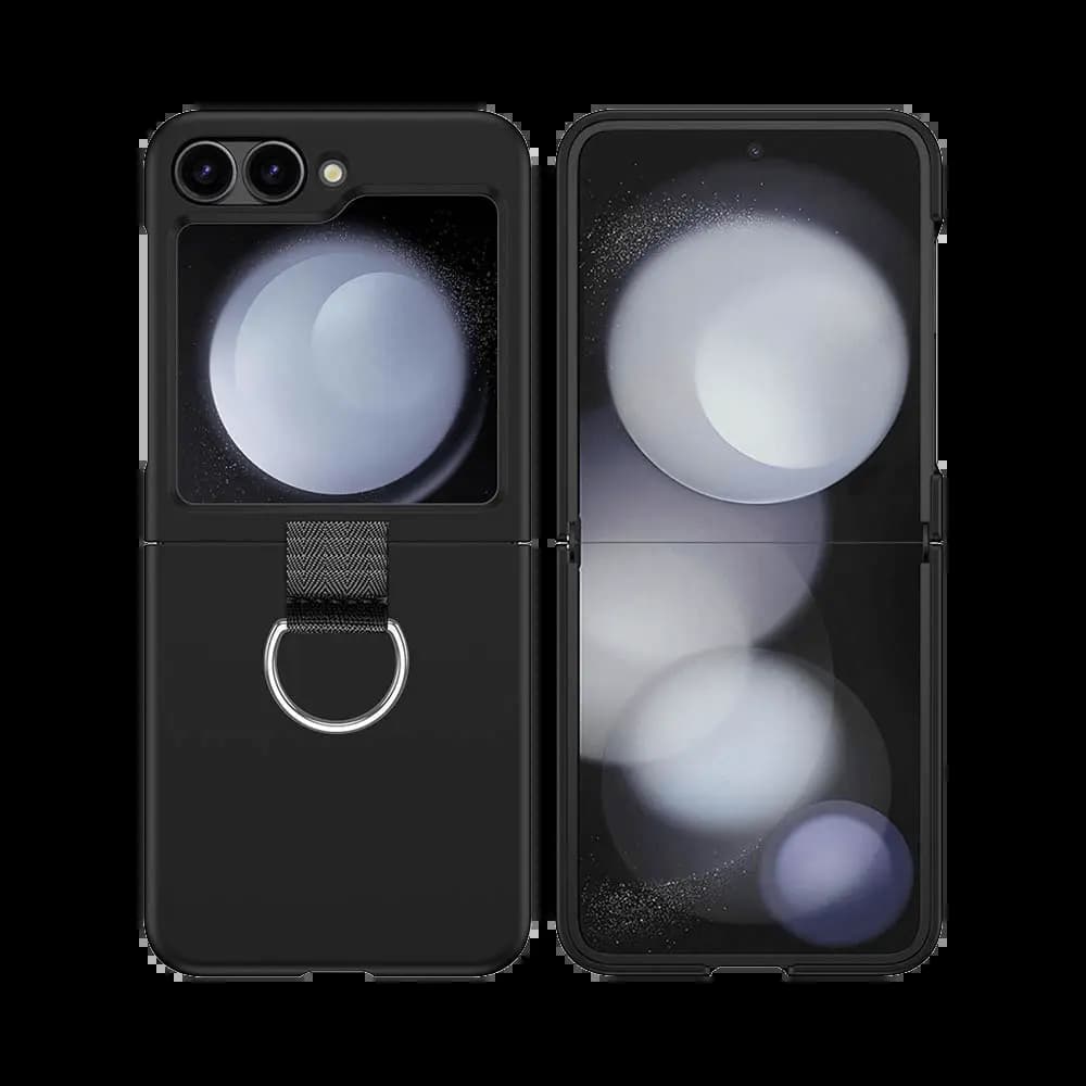 Coque de Protection avec Anneau Z-FL2 Samsung Galaxy Z Flip 6 5G Noir - Vue 2