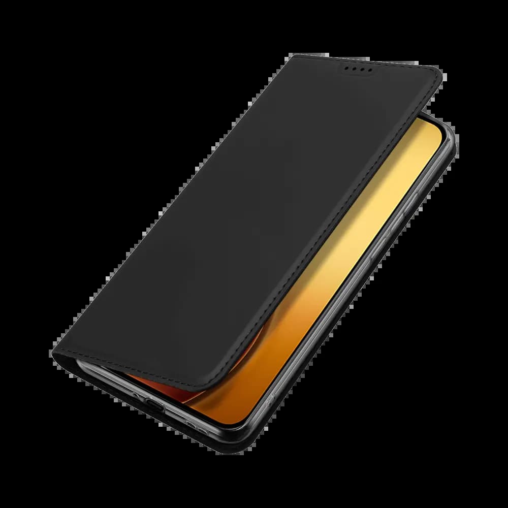 Housse folio OPPO Reno14 5G porte-carte – Dux Ducis Skin Pro Noir - Vue 3
