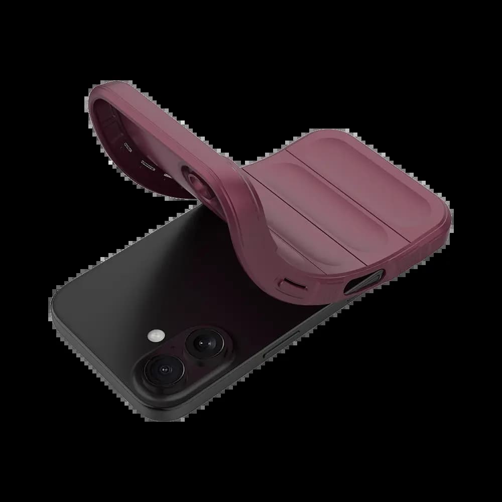 Coque de protection iPhone 16 antichoc renforcée – PROTECT IX008 Prune - Vue 3