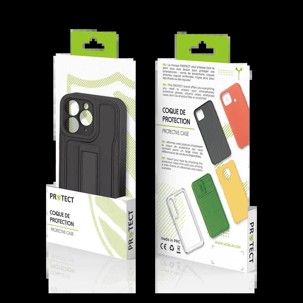 Coque de Protection PROTECT QC-002 pour Apple iPhone 14 Pro Noir - Vue 3