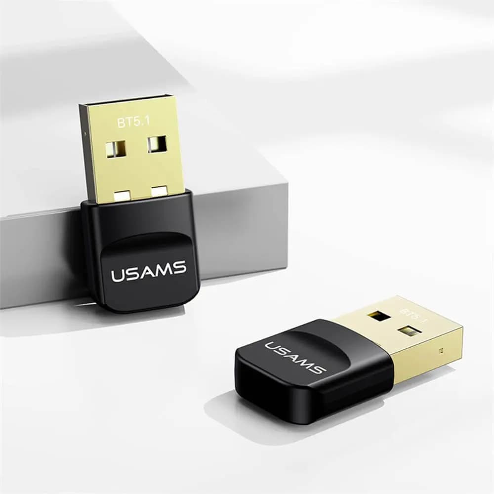 Adaptateur clé USB Bluetooth 5.1 - Usams ZB321 Noir - Vue 2