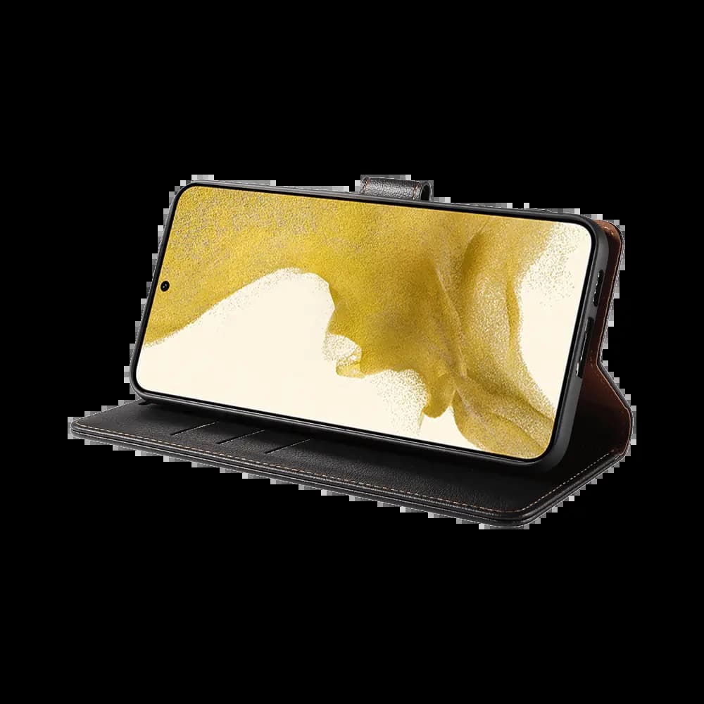 Housse folio anti-RFID Samsung Galaxy S24 – PROTECT IP011 Noir - Vue 5