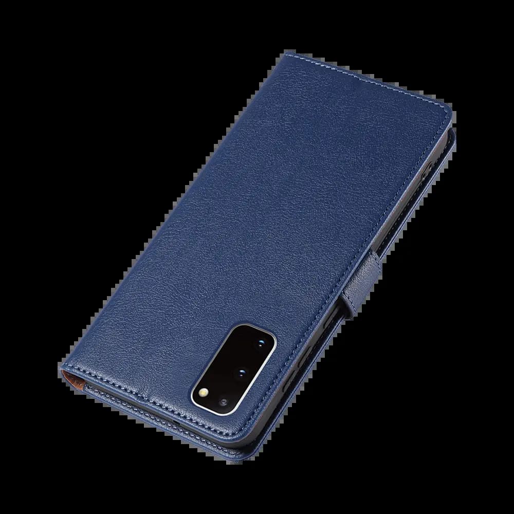 Housse folio anti-RFID Samsung Galaxy S20 – PROTECT IP011 Bleu Marine - Vue 6
