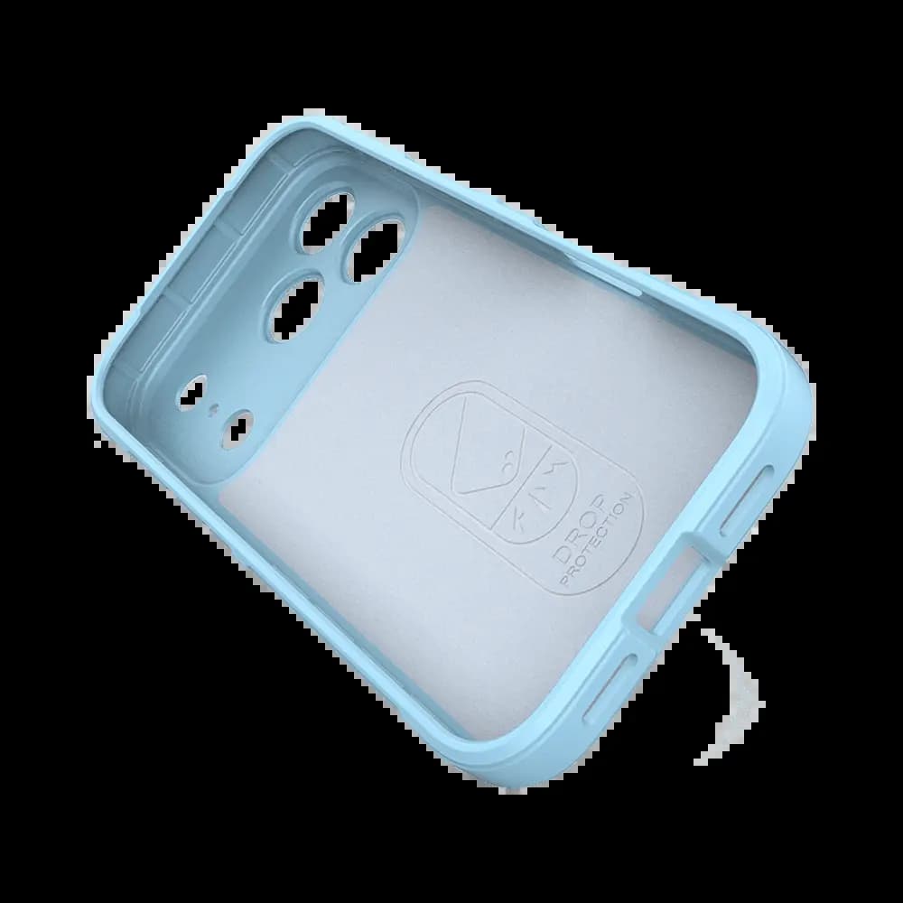 Coque de protection iPhone 17 Pro antichoc renforcée - PROTECT IX008 Bleu Clair - Vue 3